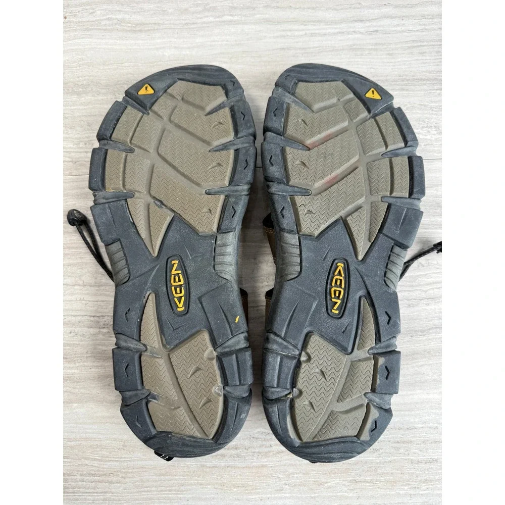 KEEN Sz 14 Daytona II Waterproof Leather Hiking Sandals Brown Gorpcore Outdoor